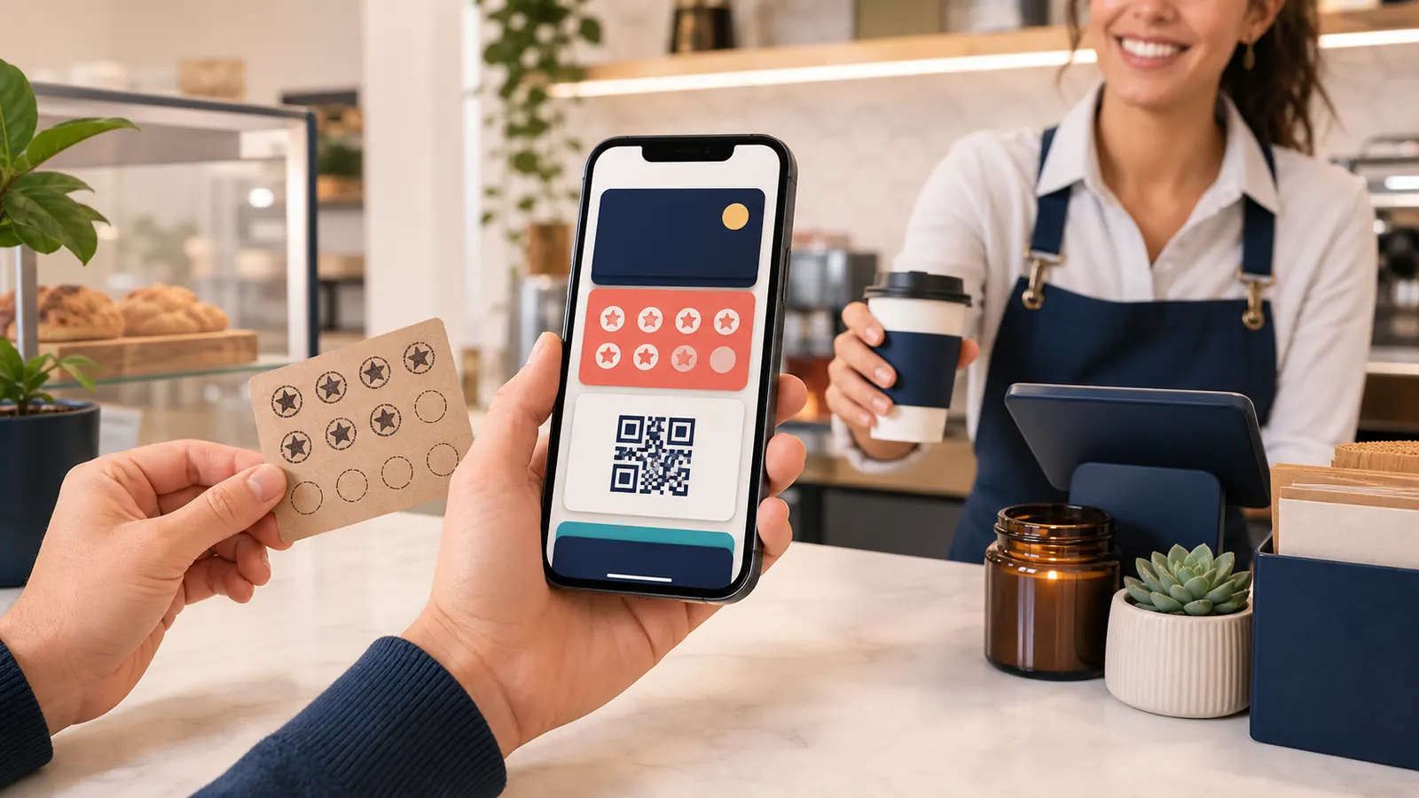 Apple and Google Wallet loyalty cards for a small business